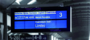 Die neuste Generation der Fahrgastinformationsanzeigen Die neuste Generation der Fahrgastinformationsanzeigen